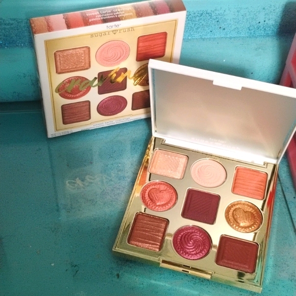 NIB tarte Sugar Rush Cravings Eyeshadow Palette -9 shades - Picture 3 of 10